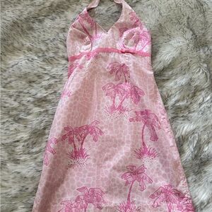Lilly Pulitzer Pink Giraffee dress, size 2